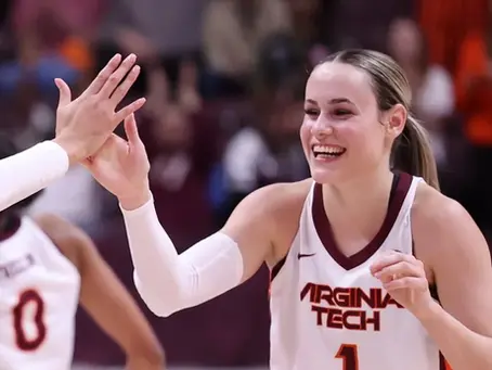 Virginia Tech Edges Virginia 83 to 82 in Commonwealth Clash Thriller at John Paul Jones Arena