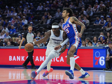 Payne, Edgecombe Lead 76ers to 139-129 Comeback Win Over Grizzlies.