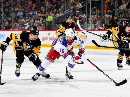 The New York Rangers dominated the Pittsburgh Penguins in their 2024 season opener