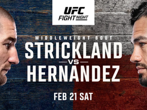 UFC Fight Night Sean Strickland vs Anthony Hernandez Live From Toyota Center