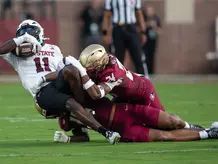 Ashton Daniels accounts for two touchdowns as Florida State opens season with 34-17 win over New Mexico State.