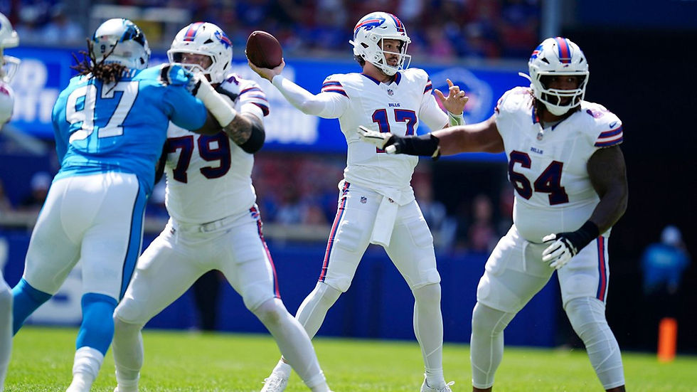 Josh Allen Looks Right at Home as Bills Open New Stadium With Preseason Victory.