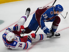 Avalanche Extend Win Streak with 6–3 Victory over Rangers