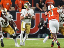 No. 10 Miami Stuns No. 6 Notre Dame in Late-Game Thriller, 27-24