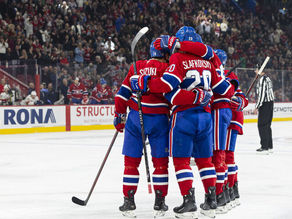 Canadiens secure the final playoff position in the concluding game of the regular season.