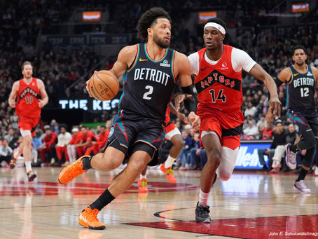 Brandon Ingram Scores 34 as Toronto Raptors Defeat Detroit Pistons 119 - 108 to Hold Eastern Conference Position