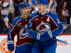 MacKinnon scores twice as Avalanche open season with 8-4 win over Kings
