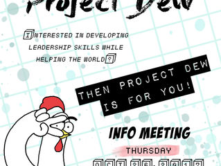 Project Dew's First Meeting