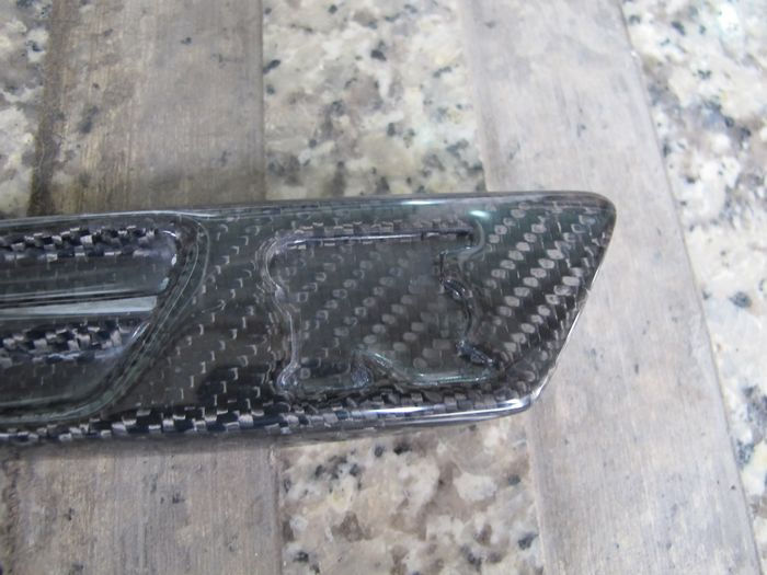 Thumbnail: 08-12' GTR R35 FRONT FENDER EMBLEM COVER-4PCS