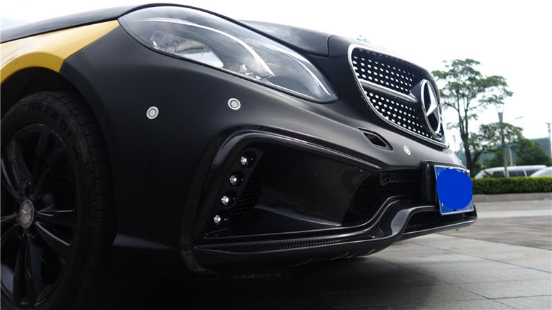 Thumbnail: MB 14' W212 E-CLASS WALD BLACK BISON STYLE FRONT BUMPER
