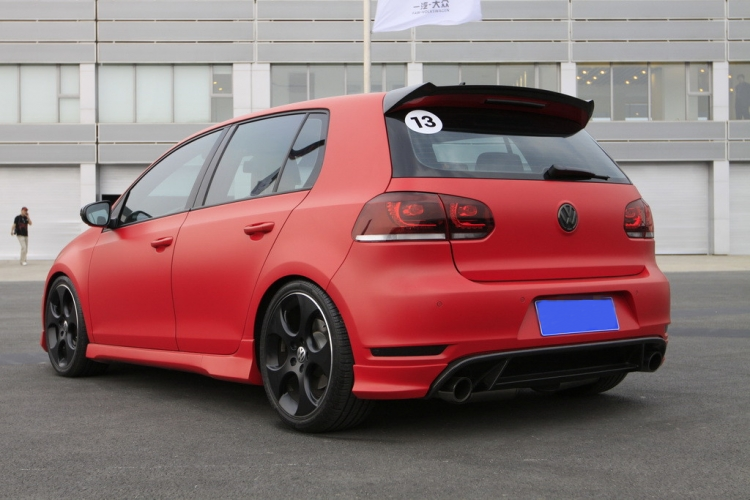 Thumbnail: VW GOLF 6 MK6 GTI OSIR STYLE REAR BUMPER EXTENSIONS