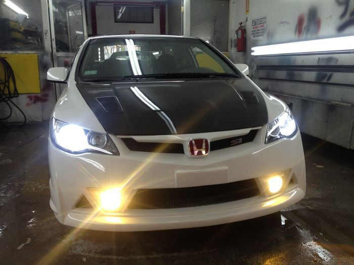 Thumbnail: HONDA CIVIC FD2 TYPE-RR STYLE FRONT BUMPER