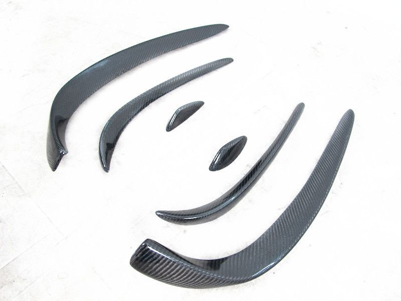 Thumbnail: MB W205 C-CLASS ARS STYLE FRONT CANARDS-6PCS