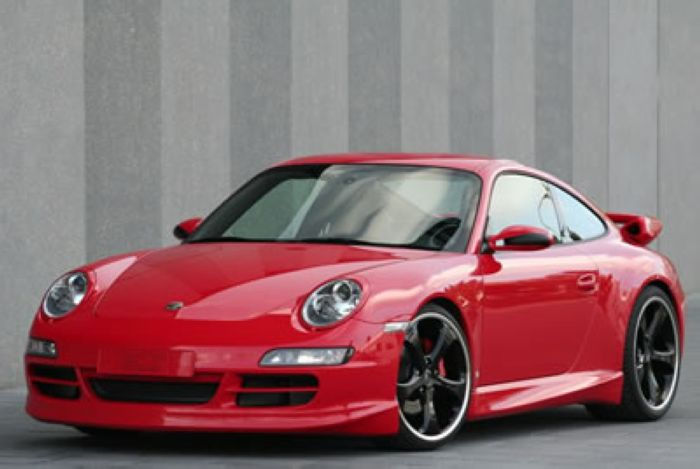 PORSCHE 05-09 911 997 CARRERA TECHART FRONT LIP