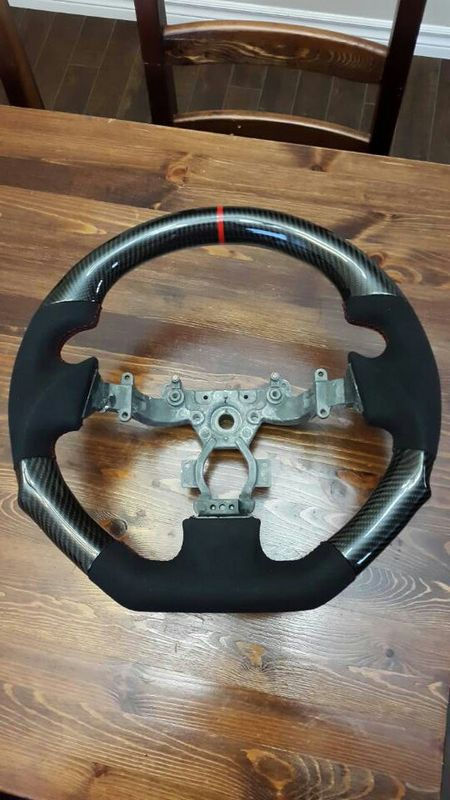 Thumbnail: 08-16' GTR R35 STEERING WHEEL-CARBON