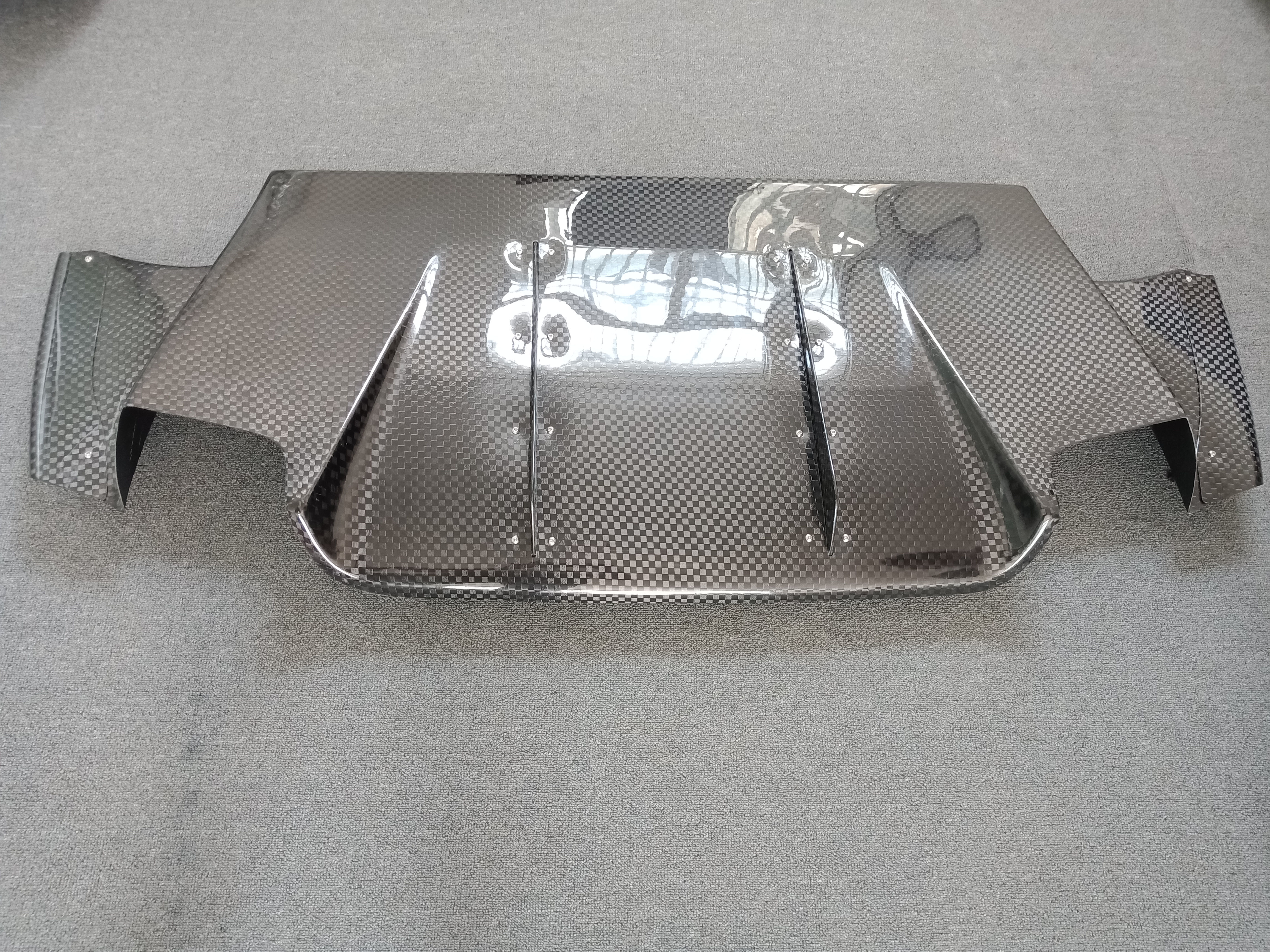 EVO 8/9 VARI* COLLAVORATION STYLE REAR DIFFUSER-SPECIAL CARBON! NEWEST!!!