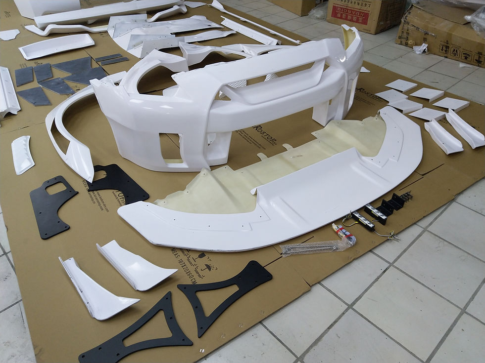 Thumbnail: NISSAN GTR R35 LB TYPE-2 STYLE FULL WIDEBODY KIT w/o HOOD. GT WING