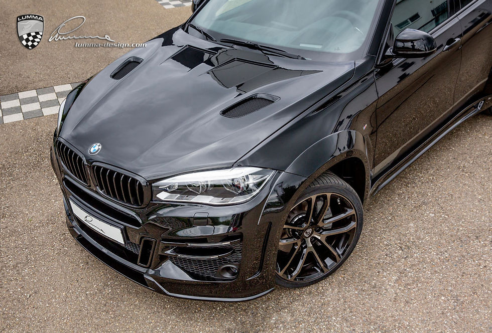 Thumbnail: BMW F16 X6 LUMMA CLR X6R STYLE HOOD
