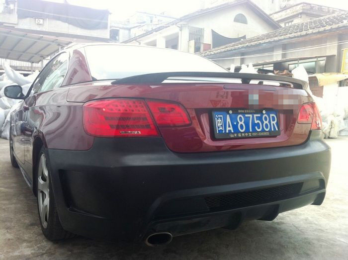 Thumbnail: BMW E92/E93 M3 VRS STYLE REAR BUMPER W DIFFUSER