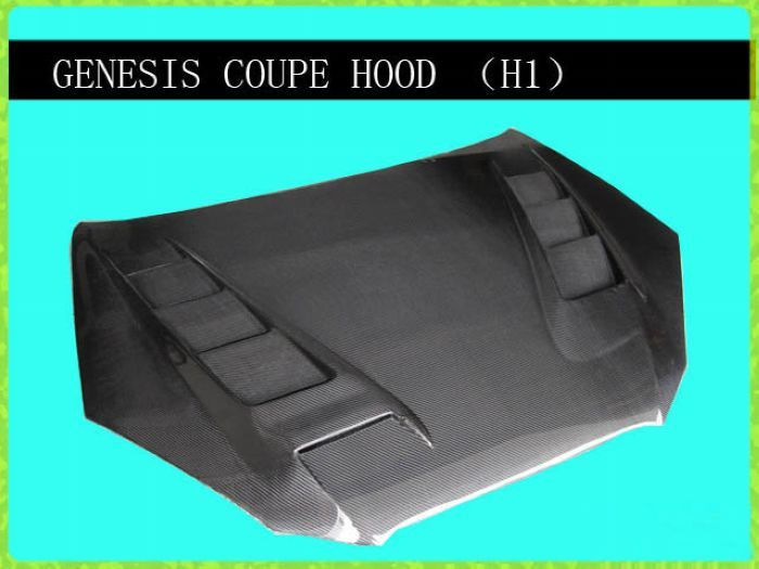 HYUNDAI GENESIS COUPE TYPE-1 VENTED HOOD