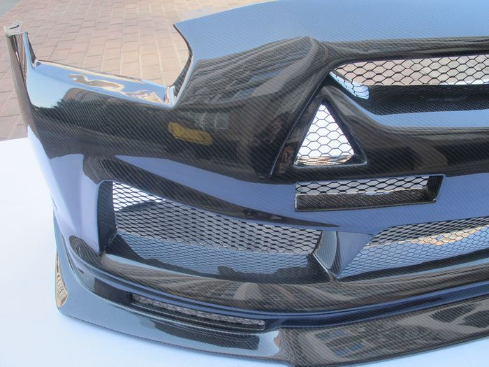 Thumbnail: 08-16' GTR R35 LP STYLE FRONT BUMPER W/ DIFFUSER