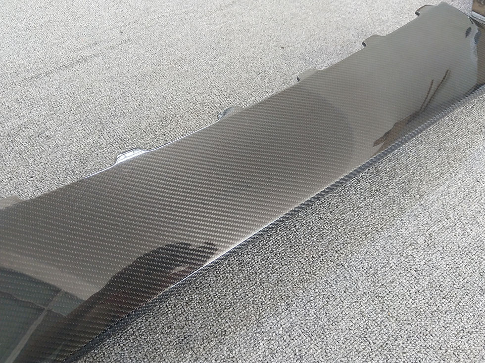 Thumbnail: 17'  NISSAN GTR R35 NISMO  STYLE FRONT SPLITTER W/ BRAKE DUCT