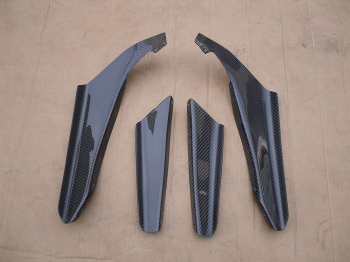 Thumbnail: NISSAN GTR/GTT R34 JDM STYLE CANARD(FIT ON OEM FRONT BUMPER)