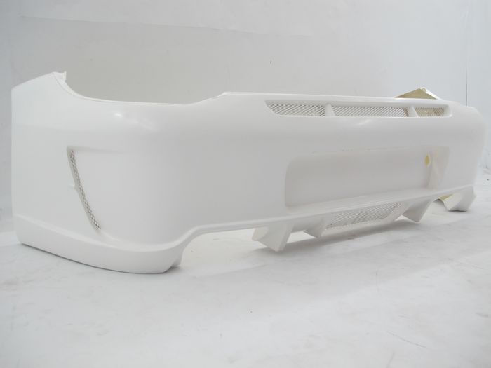 Thumbnail: 05-12' PORSCHE 911 997 1&2  CARRERA FL REAR BUMPER FRP WITH CARBON CANARDS