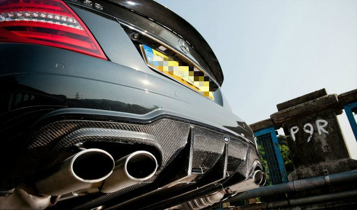 Thumbnail: MB 11-13' C63 507 SEDAN/COUPE AMG REVOZPORT RBS II STYLE REAR DIFFUSER