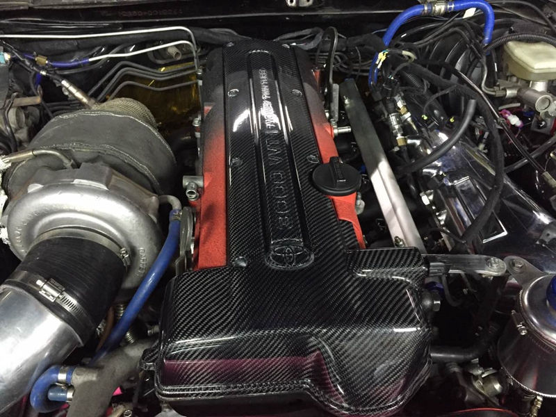 Thumbnail: TOYOTA SUPRA JZA80 MKIV SPARK PLUG COVER-HAVE LOGO STYLE