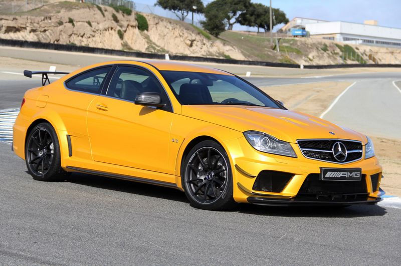Thumbnail: MB 11-13' W204 C63 AMG 2D BLACK SERIES STYLE REAR FENDER FLARE-2PCS