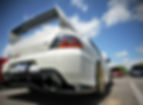 Thumbnail: EVOLUTION 8/9 VOL STYLE REAR DIFFUSER CARBON