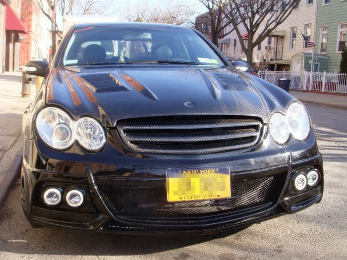 Thumbnail: MB W209 CLK-CLASS WALD STYLE HOOD