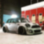 Thumbnail: 08-13'BMW MINI R56/R57/R58/R59 LB STYLE WIDEBODY FRONT BUMPER