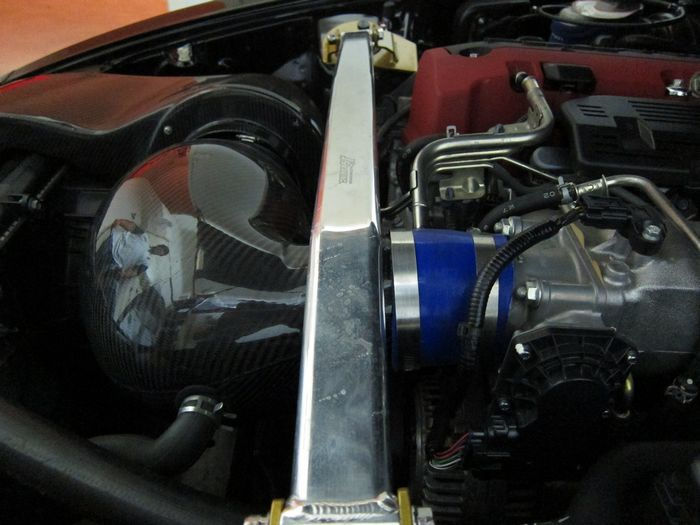 Thumbnail: HONDA S2000 AP1 AP2 JS RACING STYLE AIR INTAKE BOX & TUNNEL