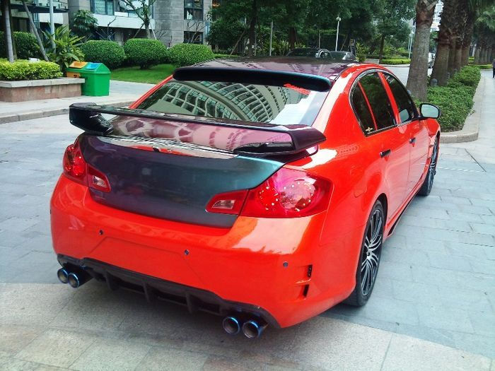 Thumbnail: INFINITI 10-12' G25 G37 E-STYLE REAR BUMPER