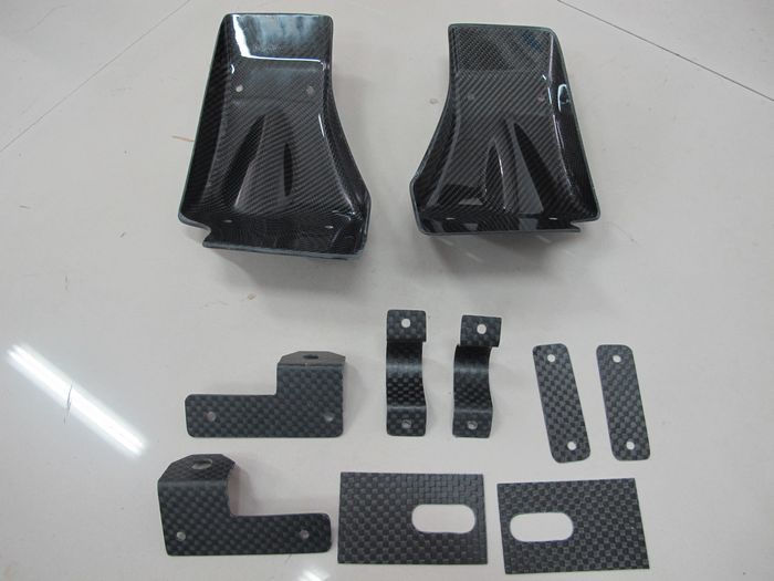 Thumbnail: 08-16' GTR R35 HKS KANSAI STYLE BRAKE COOLING GUIDE-SET