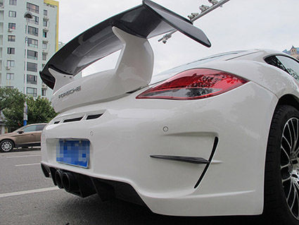Thumbnail: 04'-12' PORSCHE 987.1.& 2 CAYMAN PD STYLE REAR BUMPER