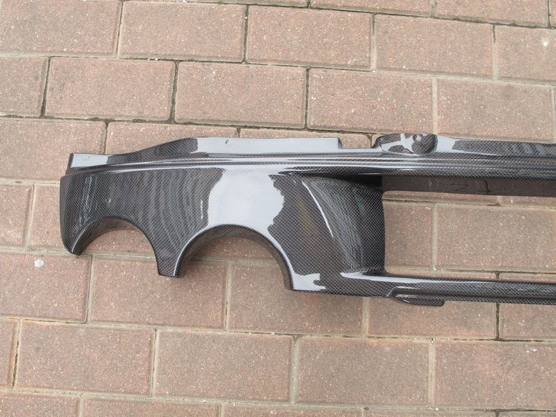 Thumbnail: FERRARI F430 REAR BUMPER GARNISH(REPLACEMENT)