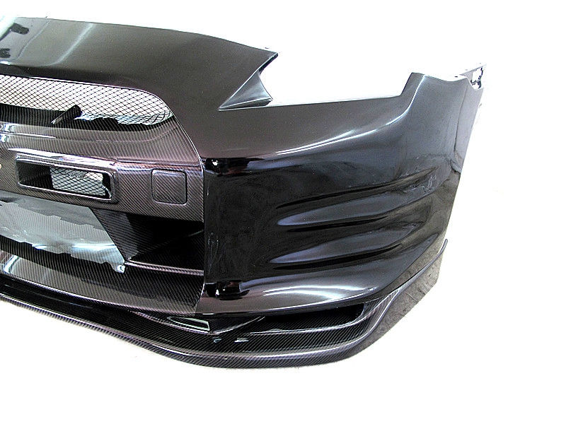 Thumbnail: 08-16' GTR R35 TOP SECRET FRONT BUMPER'S DIFFUSER