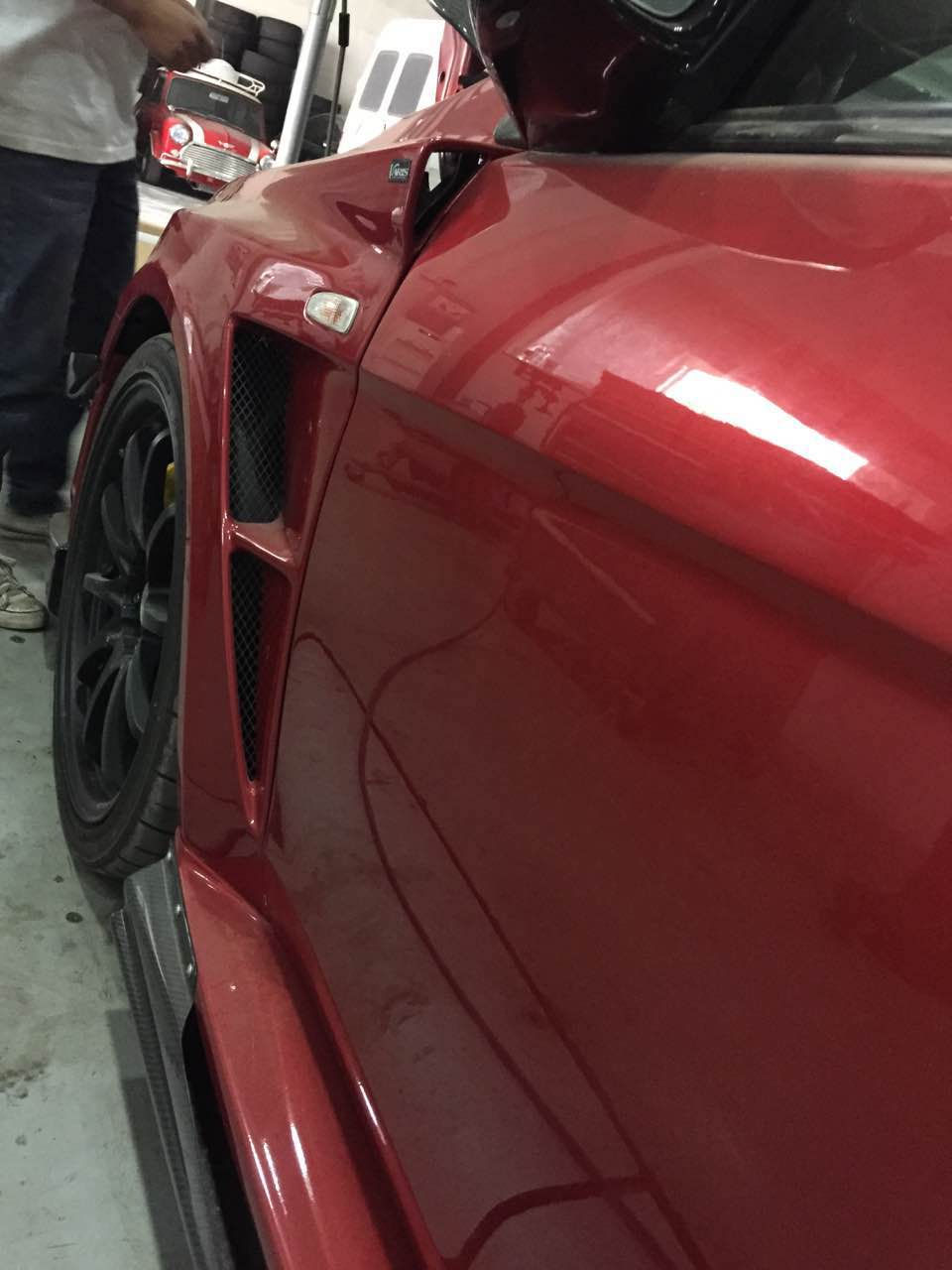 Thumbnail: EVOLUTION X/10 VAR VER.2 ULTIMATE FRONT FENDER WITH COVER-4PCS