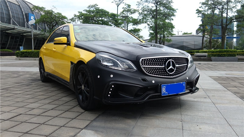 Thumbnail: MB 14' W212 E-CLASS WALD BLACK BISON STYLE FRONT BUMPER