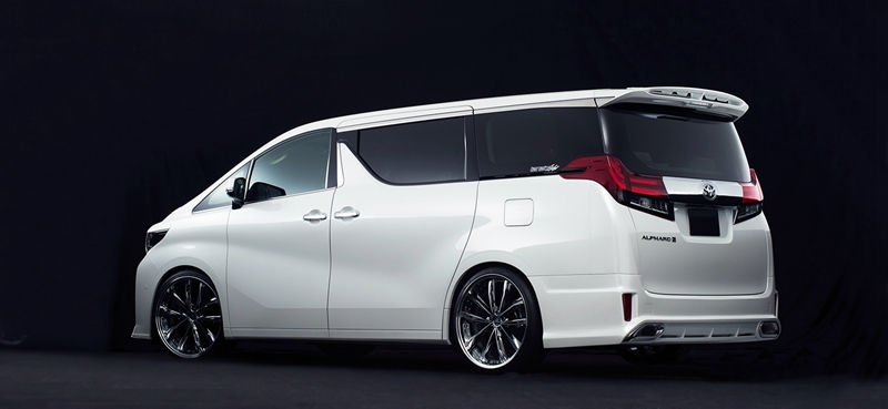 Thumbnail: TOYOTA 15'ALPHARD SCRATCHER STYLE BODY KIT