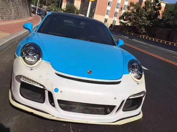11 15 Porsche Carrera 911 991 Gt3 Style Front Bumper Without Lip Manspeedautoparts