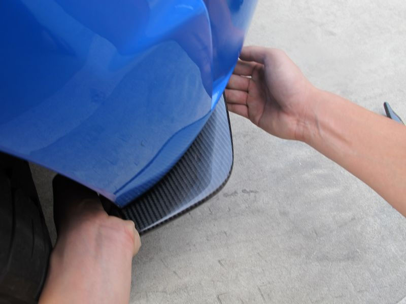 Thumbnail: 08-15 SCIROCCO R MK3 ARS STYLE REAR BUMPER EXTENSIONS