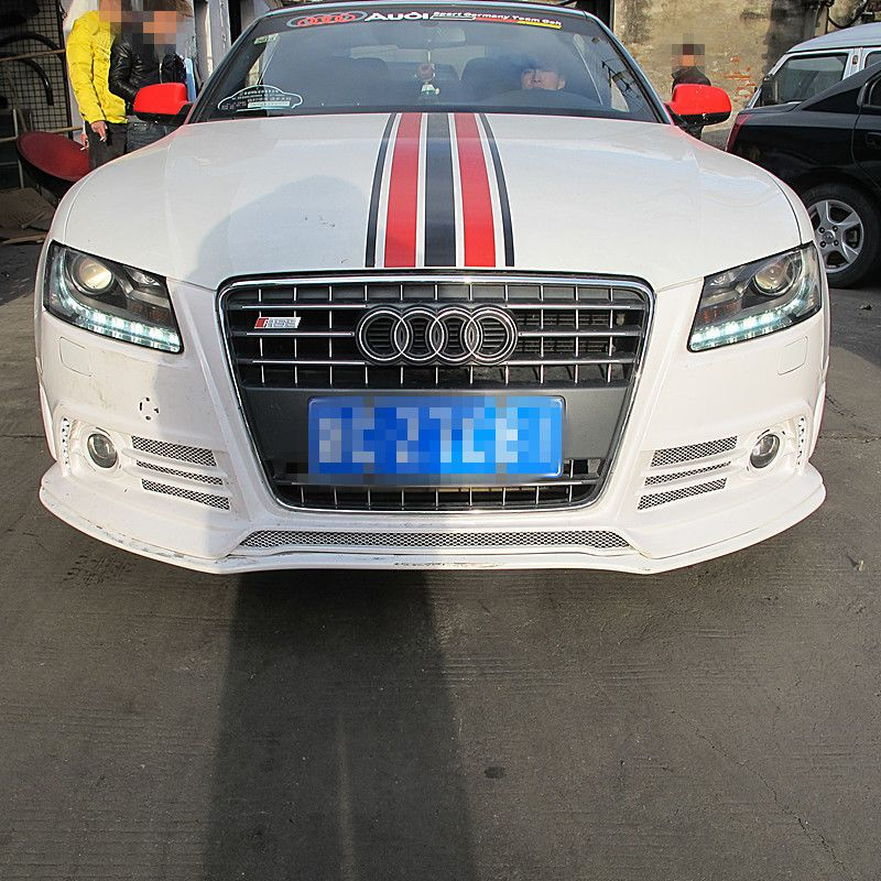Thumbnail: AUDI 07-10 A5 S5 2D/4D TOMMYKAIRA ROWEN STYLE FRONT BUMPER W/ LED LAMP