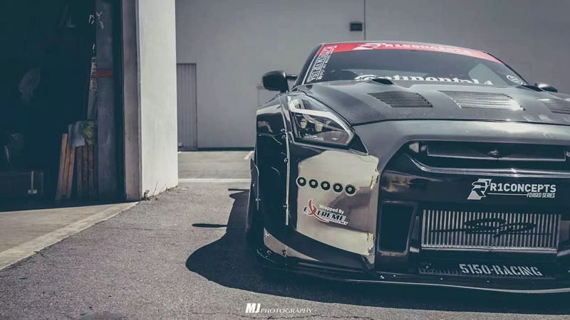 Thumbnail: 08-16' GTR R35 ROCKET BUNNY WIDEBODY STYLE FRONT BUMPER W/O FRONT LIP