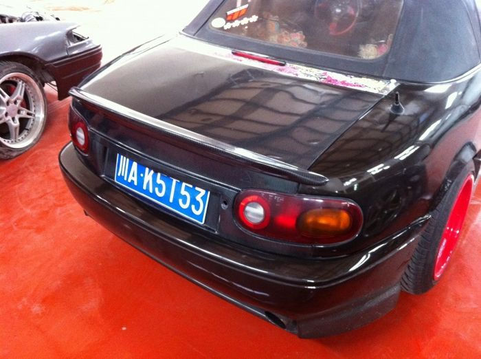 Thumbnail: MAZDA MIATA MX5 DUCKBILL STYLE TRUNK SPOILER