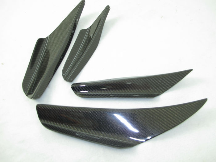 Thumbnail: IMPREZA WRX/STI 8 JDM STYLE FRONT CANARDS-4PCS