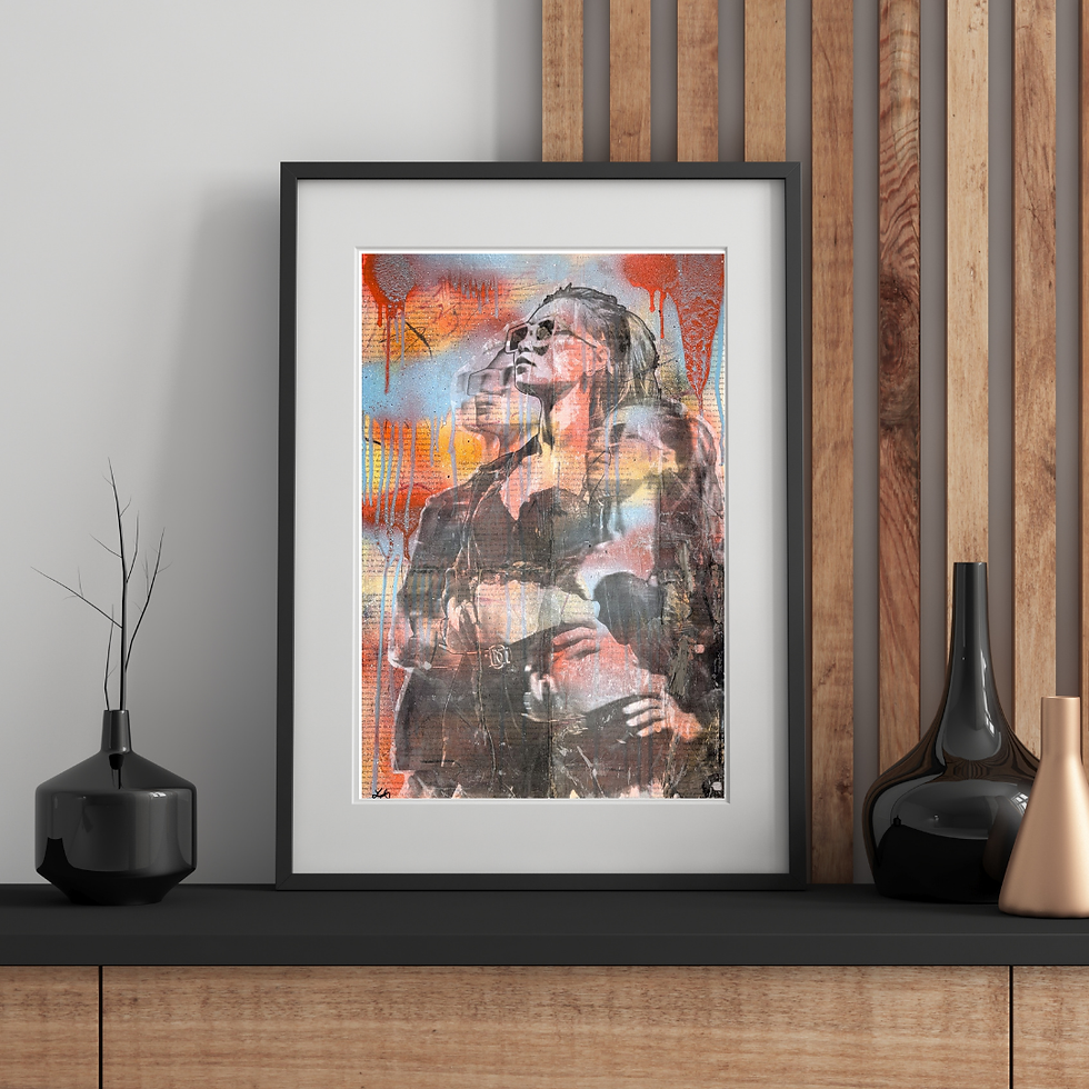 Thumbnail: Insouciant Effervescent Youth 3 Art Print - 11"X14"